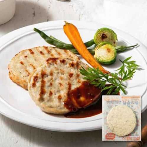 [푸드원] 국내산_닭가슴살 스테이크_4가지맛 [100gx10개] [냉동]