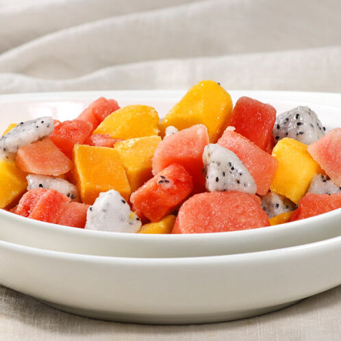 [간편한] 열대과일믹스 1kg×2ea [망고34%/용과33%/수박33%] [냉동]