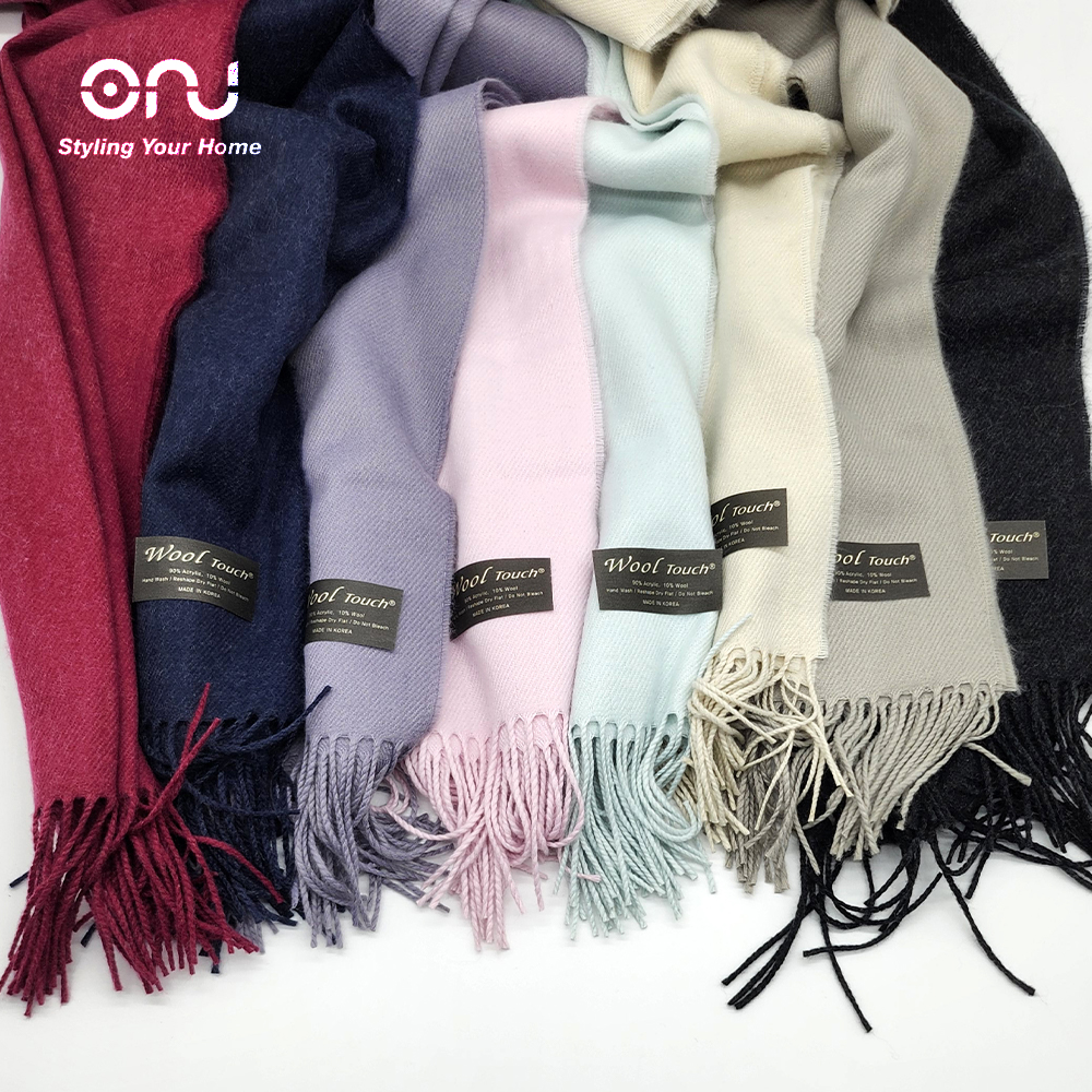 [케이스][ONU] 국내제작 데일리 울 머플러 택 1