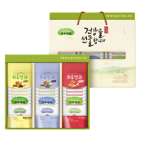 [하루견과] 30입 3호 (오리지널+블루베리+크랜베리 총 30입/25g)
