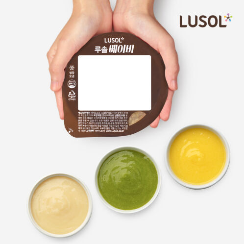 [루솔] 프리미엄 이유식 1단계(미음) ~ 5단계(반찬) 골고루 20팩