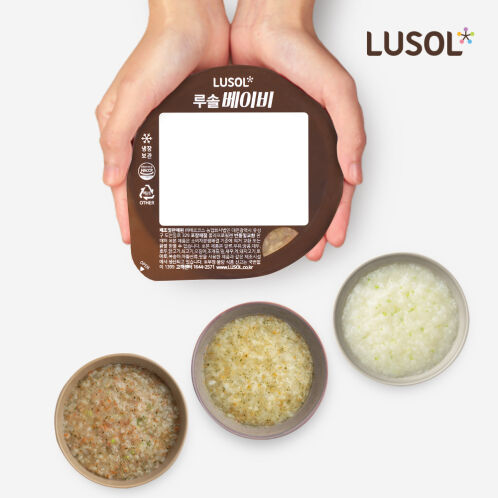 [루솔] 프리미엄 이유식 1단계(미음) ~ 5단계(반찬) 골고루 15팩