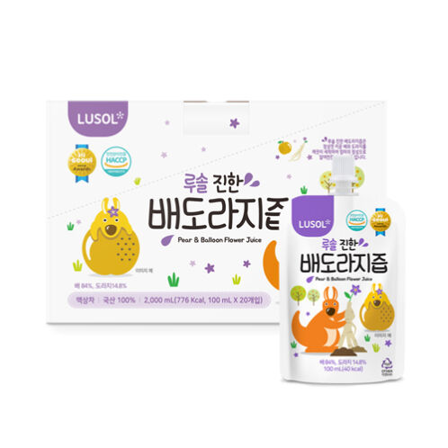 [루솔] 진한 배도라지즙 40포 선물박스