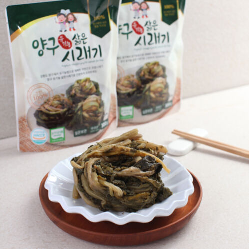 [유기농] 양구 유기농 삶은 시래기 300g*4봉/8봉