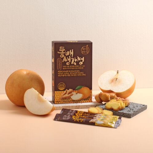 [하늘아삭] 국내산 통배생강청 200g [1박스/2박스]