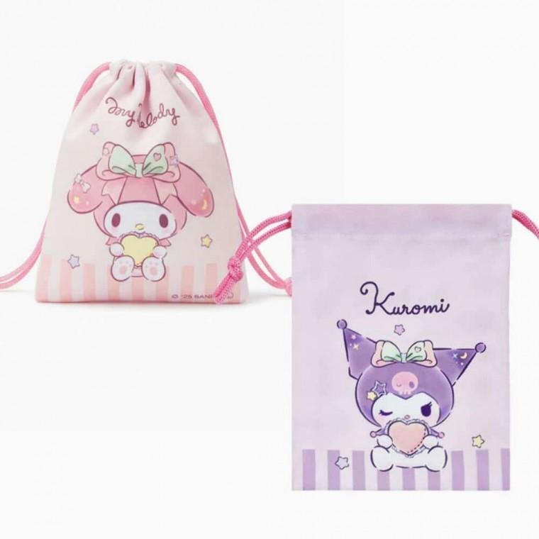 복조리 파우치 핑크 퍼플 미니파우치 휴대용파우치 캐릭터파우치