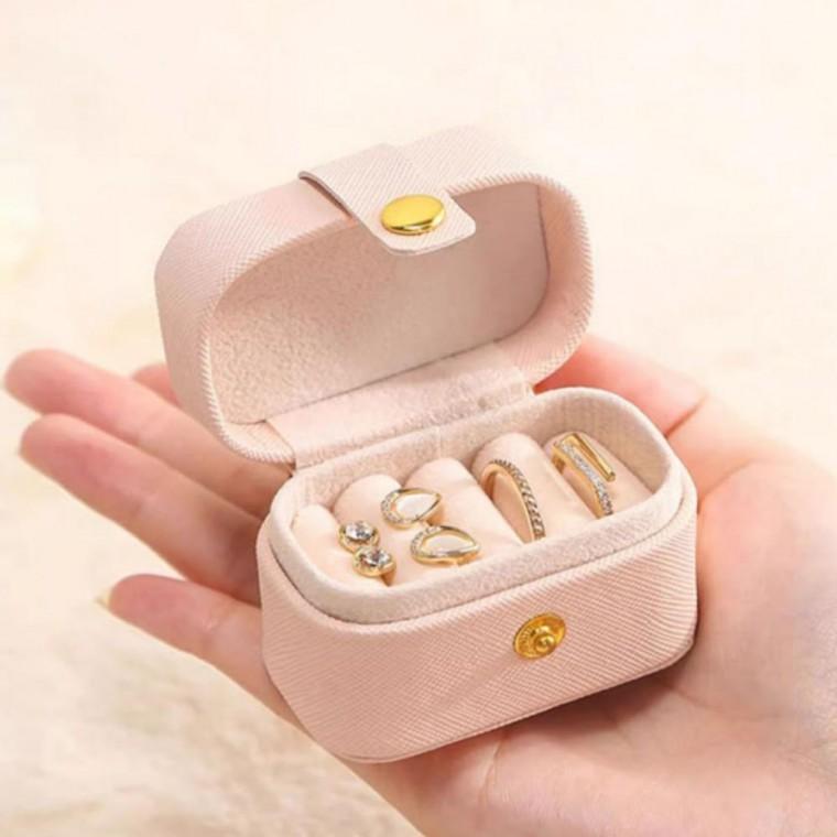 미니 주얼리 보관함 보석함 수납함 정리함 쥬얼리 케이스 휴대용 여행 데일리