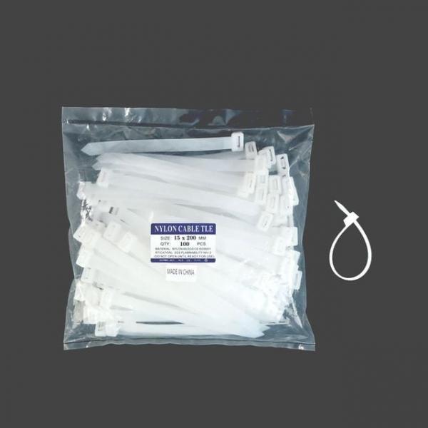 자동차관련케이블타이 데스크 랜선 최적화된 다양한물체 고온케이블타이 15x200mm 100P