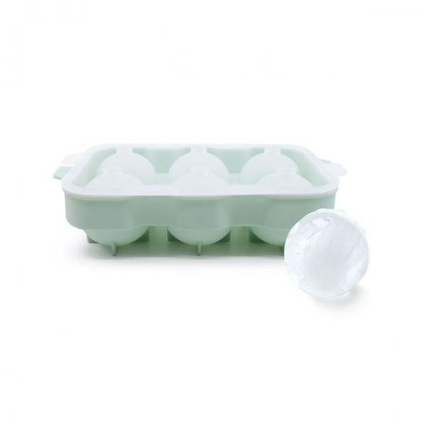 칵테일아이스볼 양주 온더락 잘녹지않는 간편세척소독 빅볼메이커 민트 6구