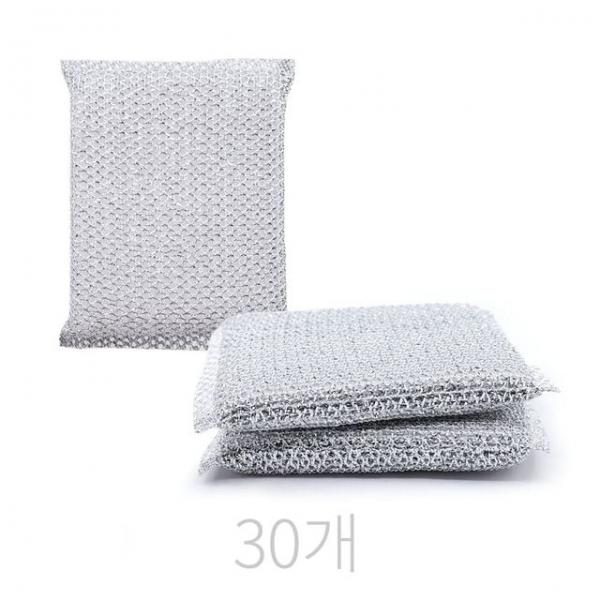 오염물은사수세미 부드러운수세미 주방수세미 스텐수세미 클린수세미 벌크1p 부엌