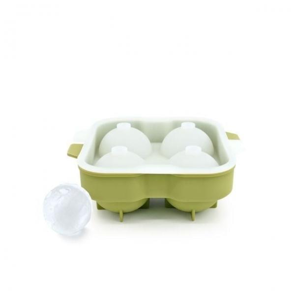 홈카페아이스볼 아이스트레이 냉동트레이 실리콘트레이 안전소재트레이 4구