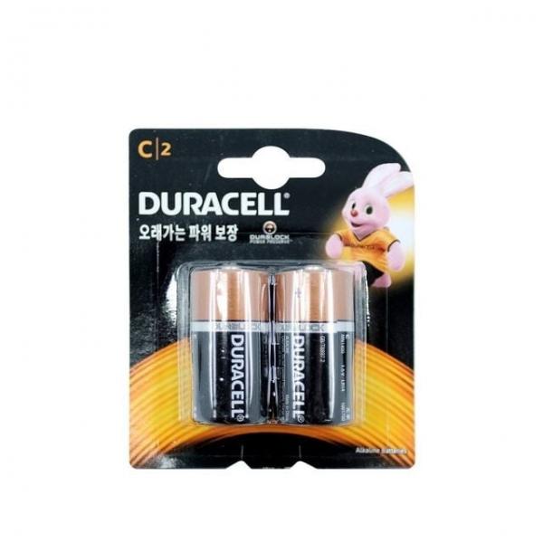 도어락듀라셀건전지 가스렌지건전지 알카라인건전지 가정용배터리 전자제품건전지 2p LR14