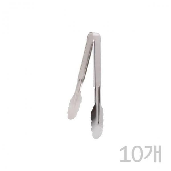 빵만능집게 주방음식집게 고기집게 요리용집게 바베큐구이집게 소/10개 카페