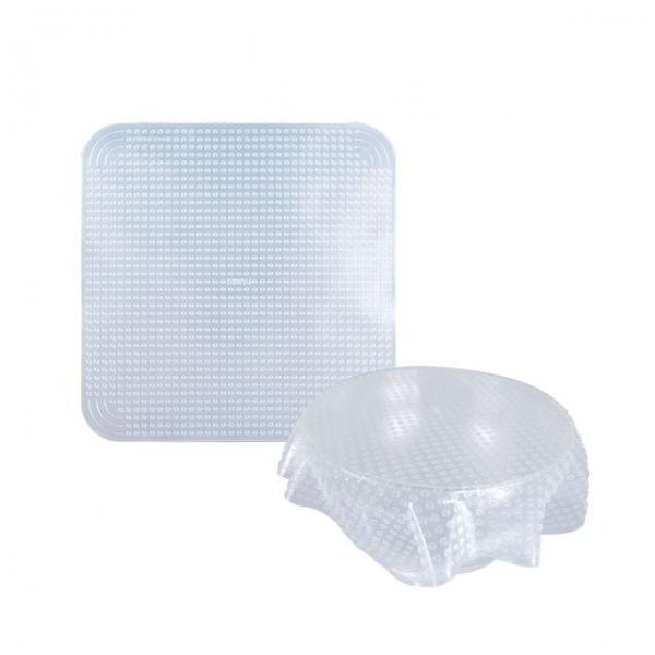 주방실리콘랩 밀봉랩 다회용랩 주방랩 쿠킹랩 사각/2개 다용도