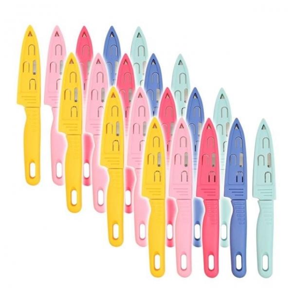 소풍과도 과일칼 주방칼 나이프 이유식칼 20p