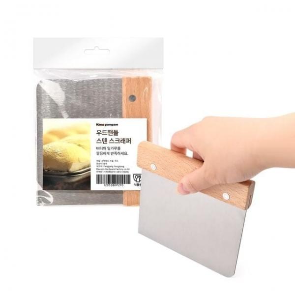 아카데미스텐스크래퍼 스크래퍼 반죽자르개 핸드스크래퍼 베이킹헤라 10p