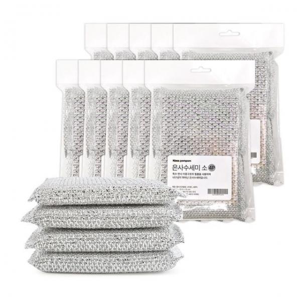 내부세척은사수세미 철수세미 부드러운수세미 소형수세미 대용량수세미 소형 4p10set