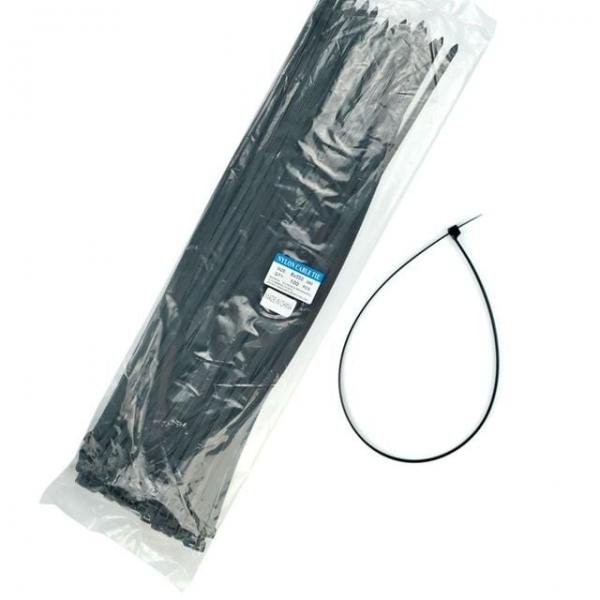 공장케이블타이 케이블정리 블랙타이 컴퓨터선정리타이 책상정리타이 8x550mm 블랙 100p