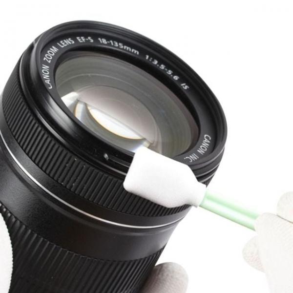 디스크청소면봉 렌즈청소 디스크청소 작업용 미세 청소봉 50개입