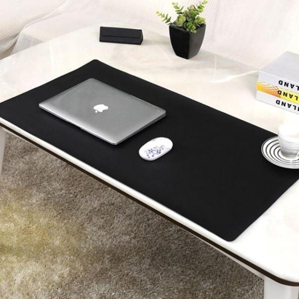 학생책상덮개 데스크 학생 높은활용도 부드러운표면 마우스장패드 90X45 검정