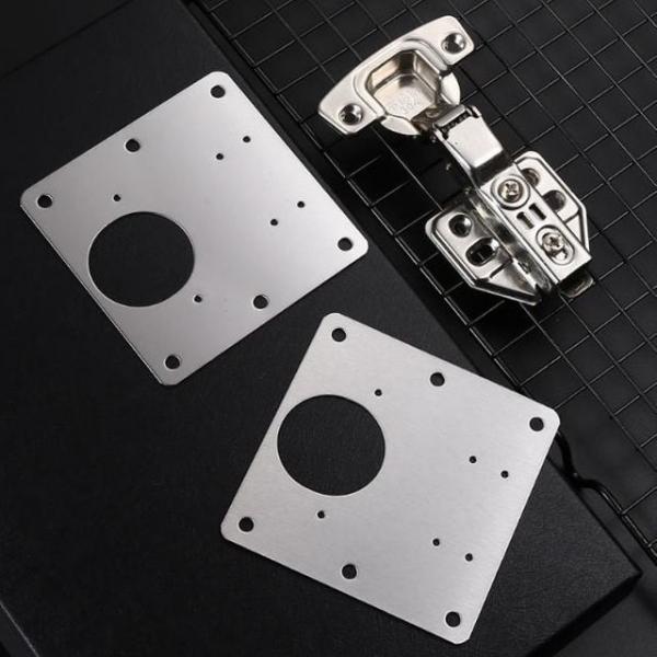 경첩 보강판 10개입 플레이트 수리 보조판 힌지 장롱