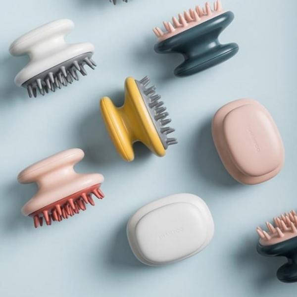 키밍 마사지 머리빗 헤어 브러쉬 미용실 샴푸브러쉬