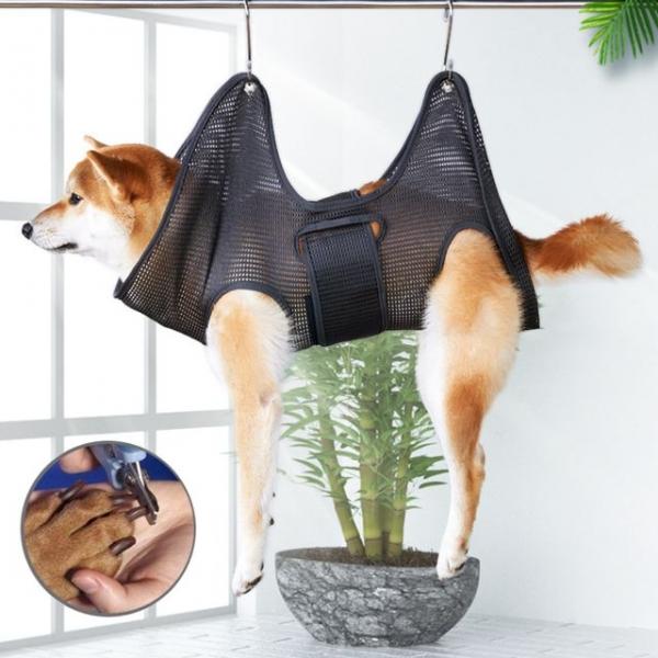 키밍 망사 강아지 미용해먹 고양이 매쉬 침대 애견용