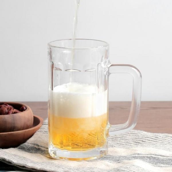 시원한 데일리 맥주잔 그랑블 심플 비어머그 2p