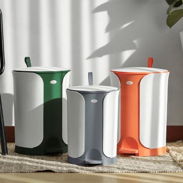 조용한 무소음 페달 모던 휴지통 7L 11L