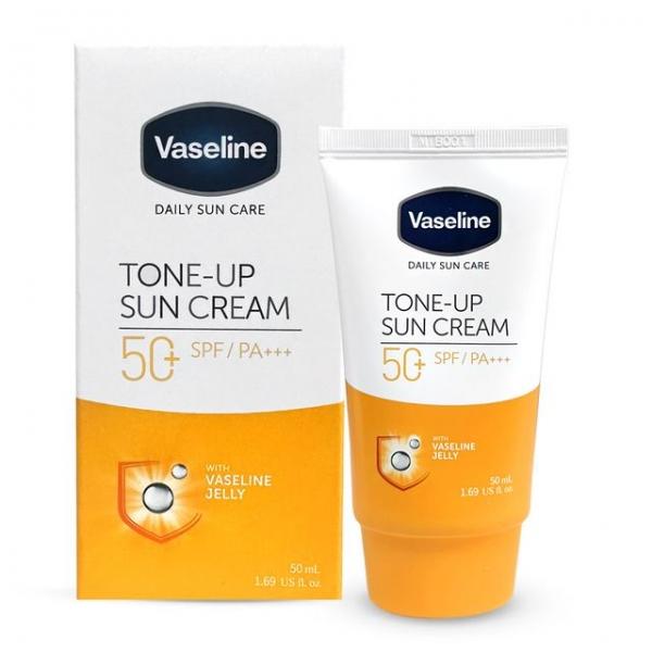 바세린 산뜻 톤업 선크림 SPF50+ PA+++ 50ml