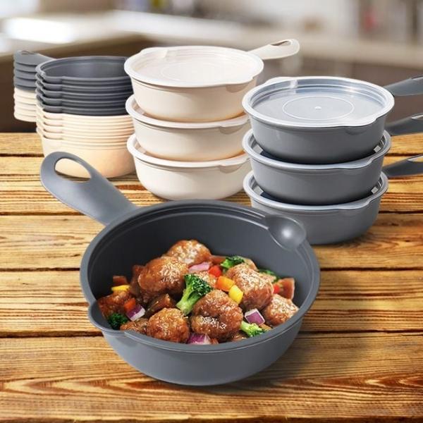 손잡이쿡앤밥 500ml 10P 국냉동보관 밥냉동용기 소분