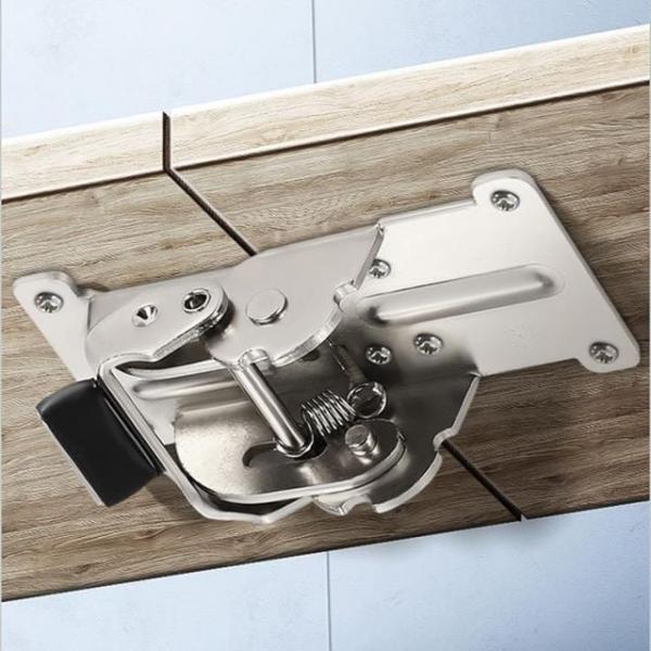180도 접이식 가구 브라켓 1+1 (피스 포함) 경첩 받침