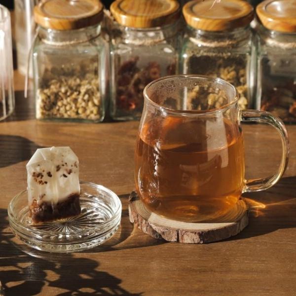 홈카페 내열 티머그 유리잔 300ml