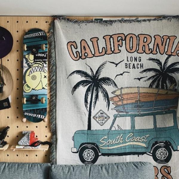 빈티지 캠핑 차박 담요 피크닉 블랭킷 8종