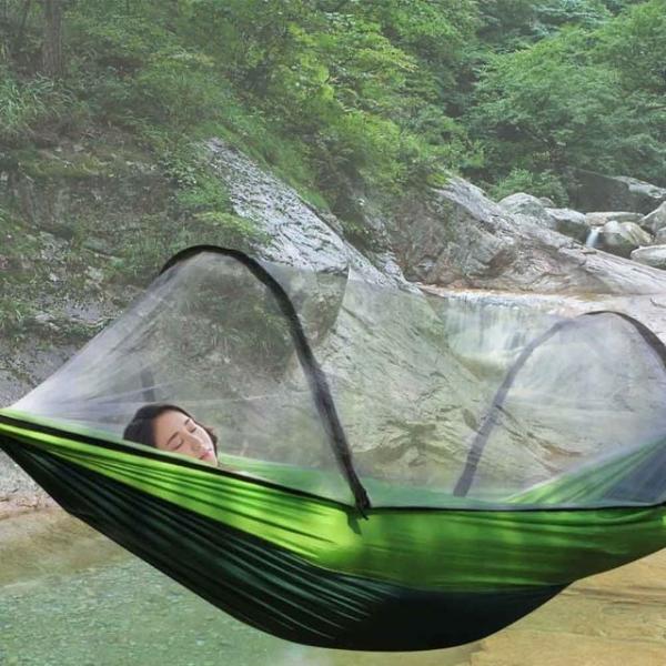 해먹 모기장 간이 침대 가정용  캠핑 용품 휴대용