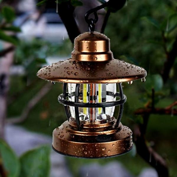 휴대용 캠핑 등산 낚시 차박 비박  레트로 랜턴