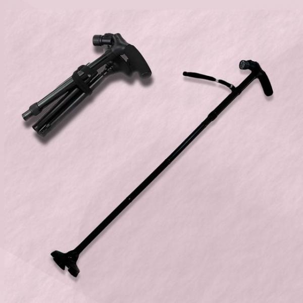 랜턴  지팡이 5단 접이식 노인지팡이 DD-11596