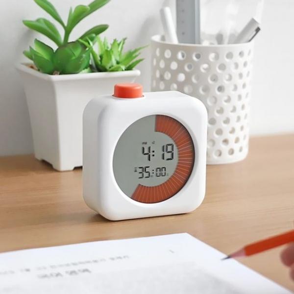 HKS 보이는 시간관리테크 디지털타이머 알람시계TIMES