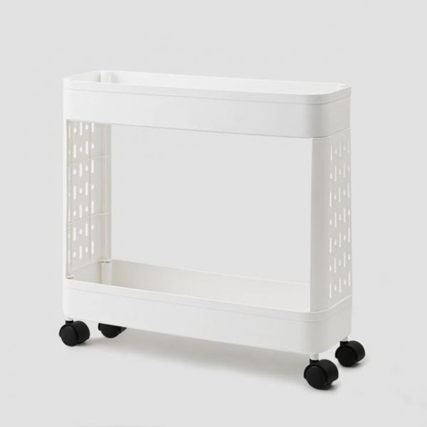 세탁실 세제 틈새선반 2단 슬림형