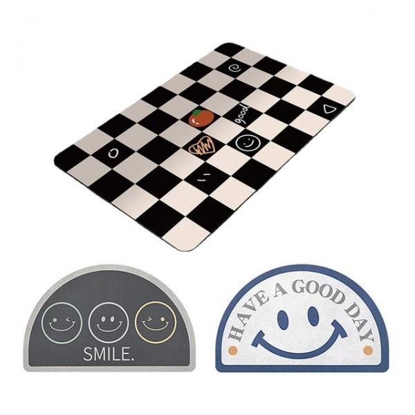 규조토스마일발매트 물흡수 욕실 화장실 미니러그