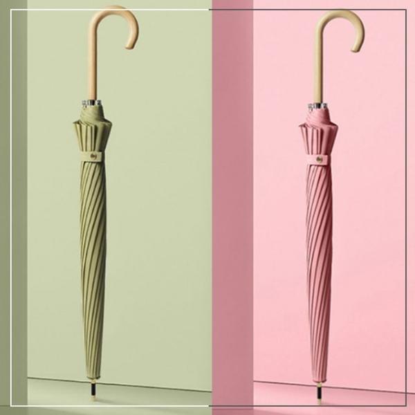 폰지 고급 16K 자동우산 장우산