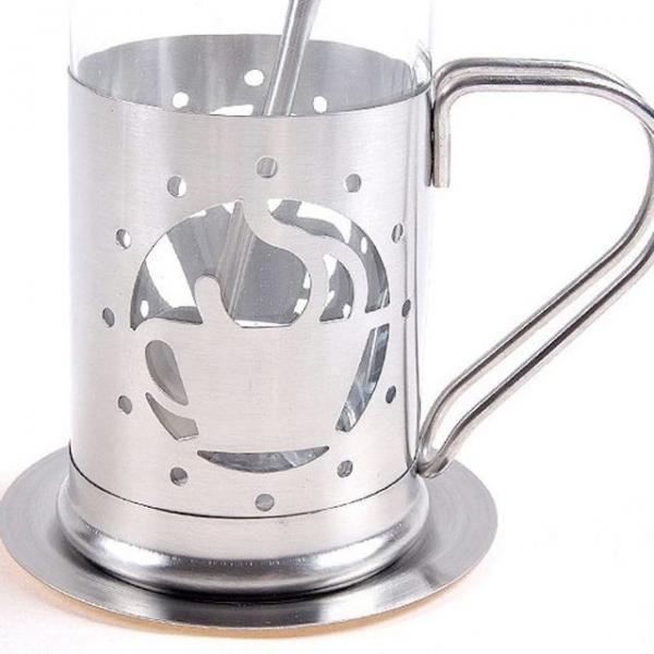 스텐 물컵 디자인 물잔 커피 음료 차 컵 2종