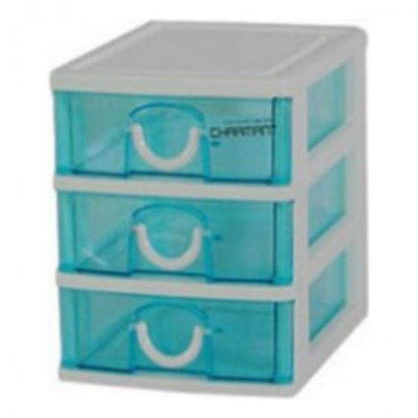 해피 서랍장3단(블루)