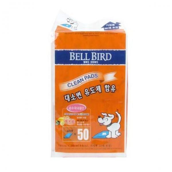 애견 배변패드 레몬향 50매 1P 강아지 패드 배변판