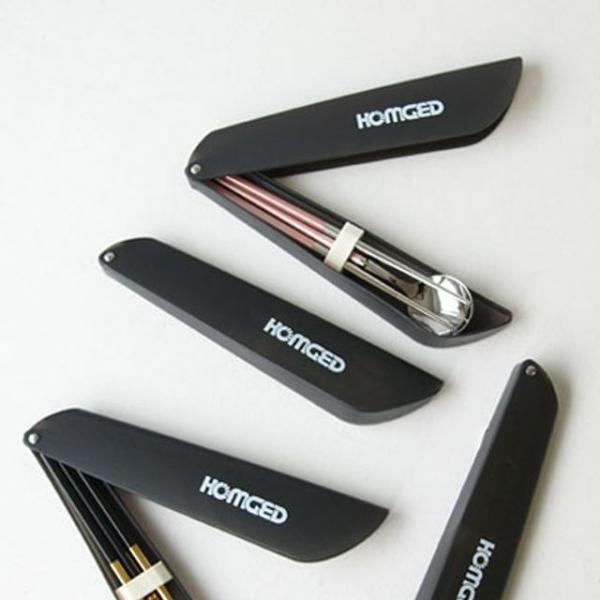 보관함이 있어 좋은 하이진 도시락 수저통+수저세트