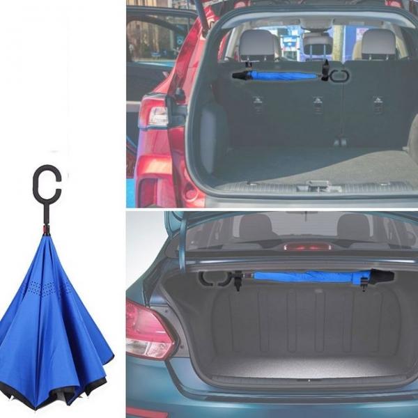 꺼꾸로접는우산 트렁크우산걸이