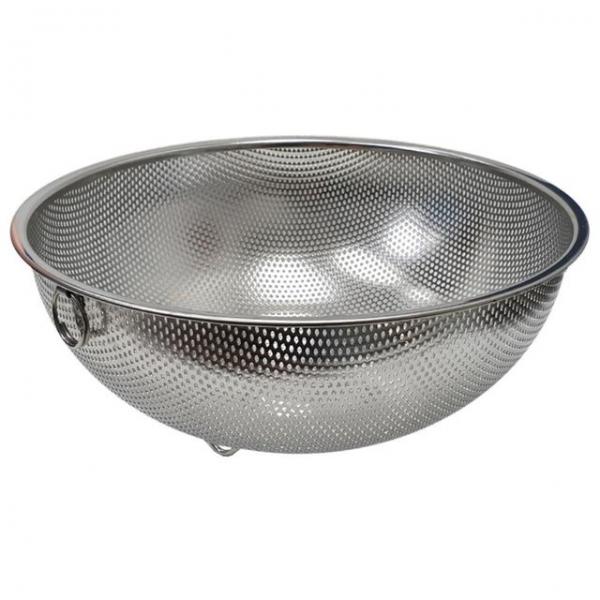 스테인레스 원형 바구니 채반 받침대 스텐볼 타공