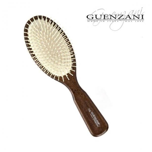 구엔자니 타원형 우드 소프트 헤어 브러쉬