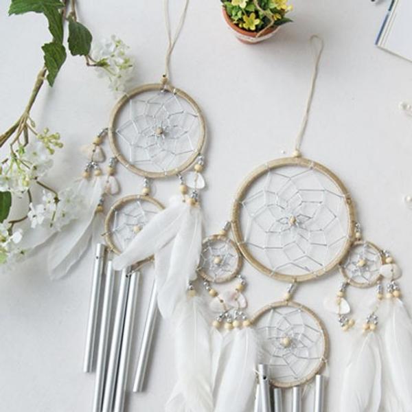 소리가 나는 뉴트럴 드림캐쳐 도어벨 대 특대 랜덤