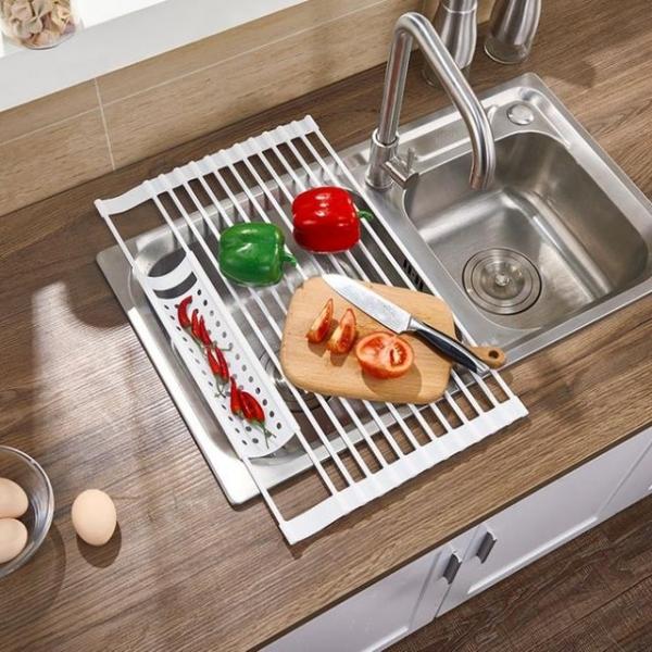 키밍 싱크대 건조 선반 물빠짐 설거지 컵 접시 식기